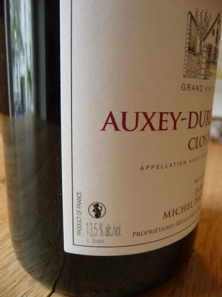 Auxey-Duresses 1er Cru Clos du Val 2023